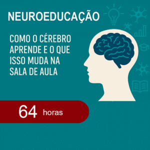 Imagem de um homem com um cerebro ilustrando o curso Neuroeducação: – Como o Cérebro Aprende e o que Isso Muda na Sala de Aula